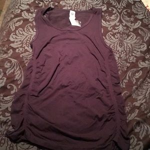 Fabletics Medium Dark Purple Tank Top
